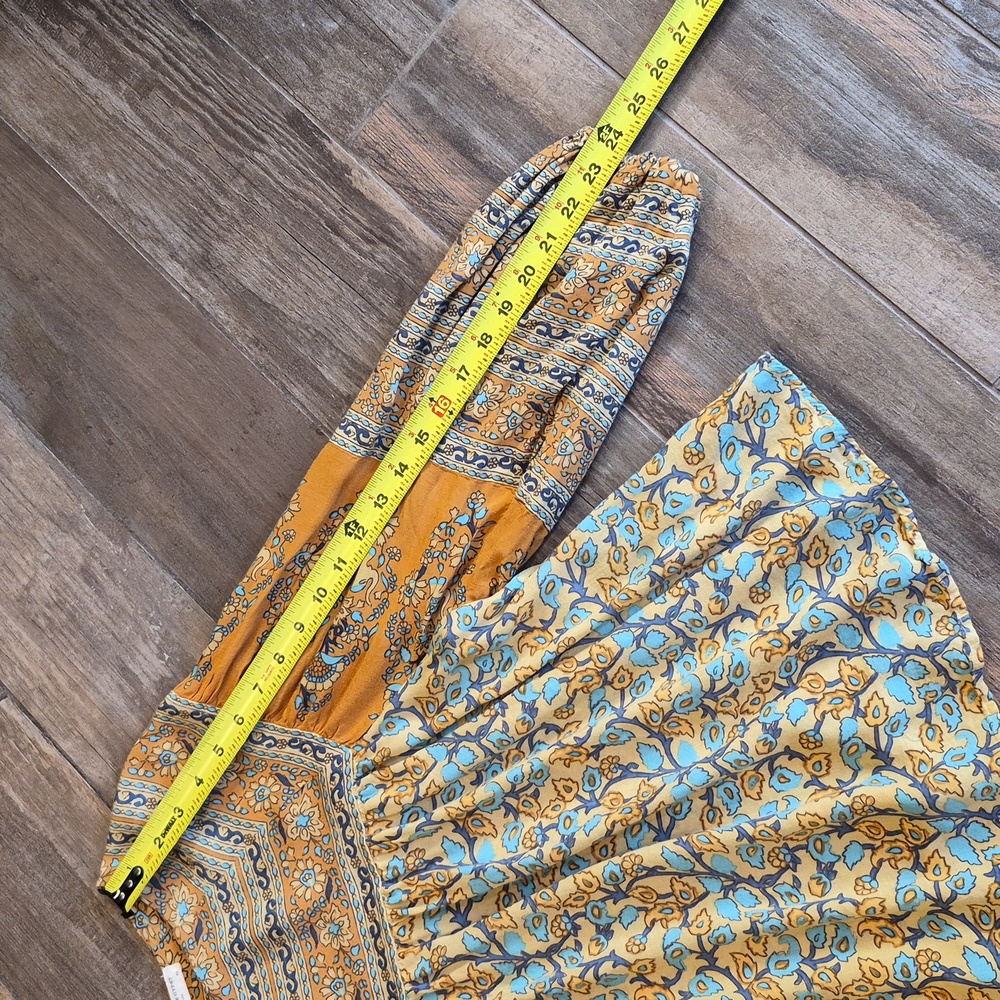 XS-M SPELL Spell & the Gypsy Collective Delirium Floral 3/4 Sleeve Top - Picture 6 of 14